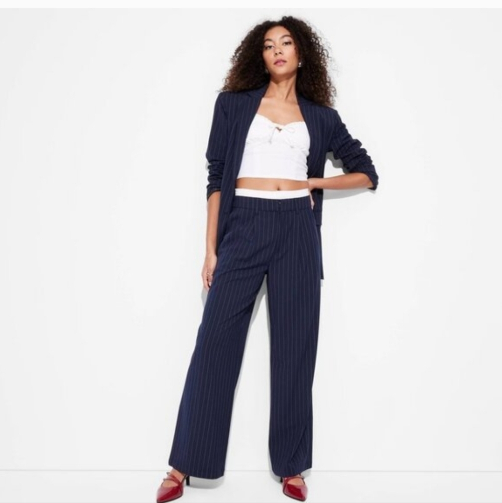 Pinstripe Suit